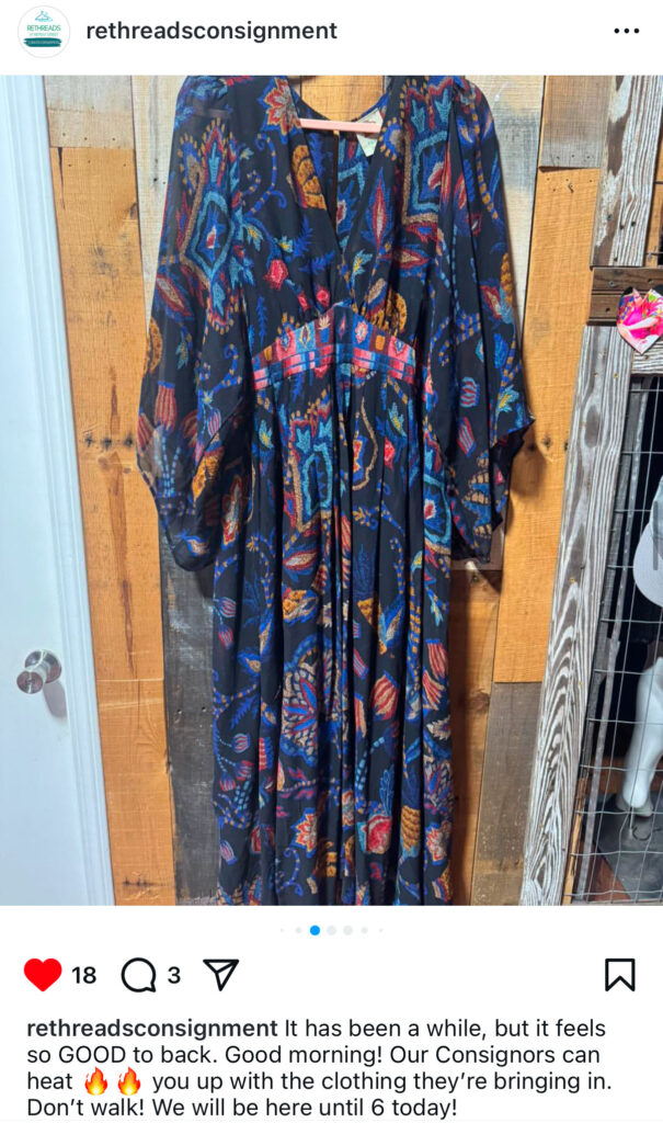 Farm Rio dress on consignment for under $100